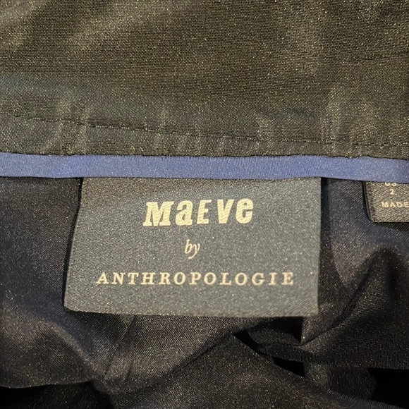 Anthropologie Maeve Ronette Jacquard Midi Skirt Size 2 - Picture 7 of 7